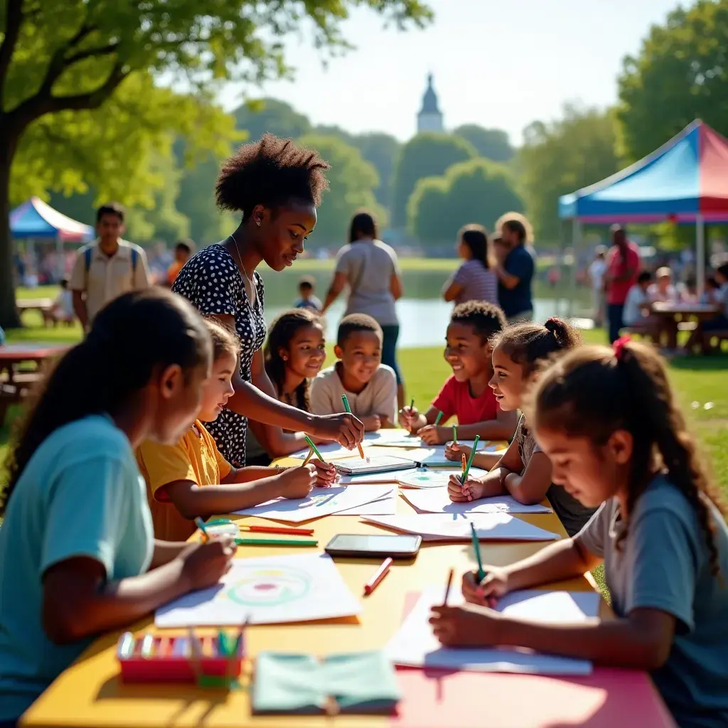 Creative team brainstorming